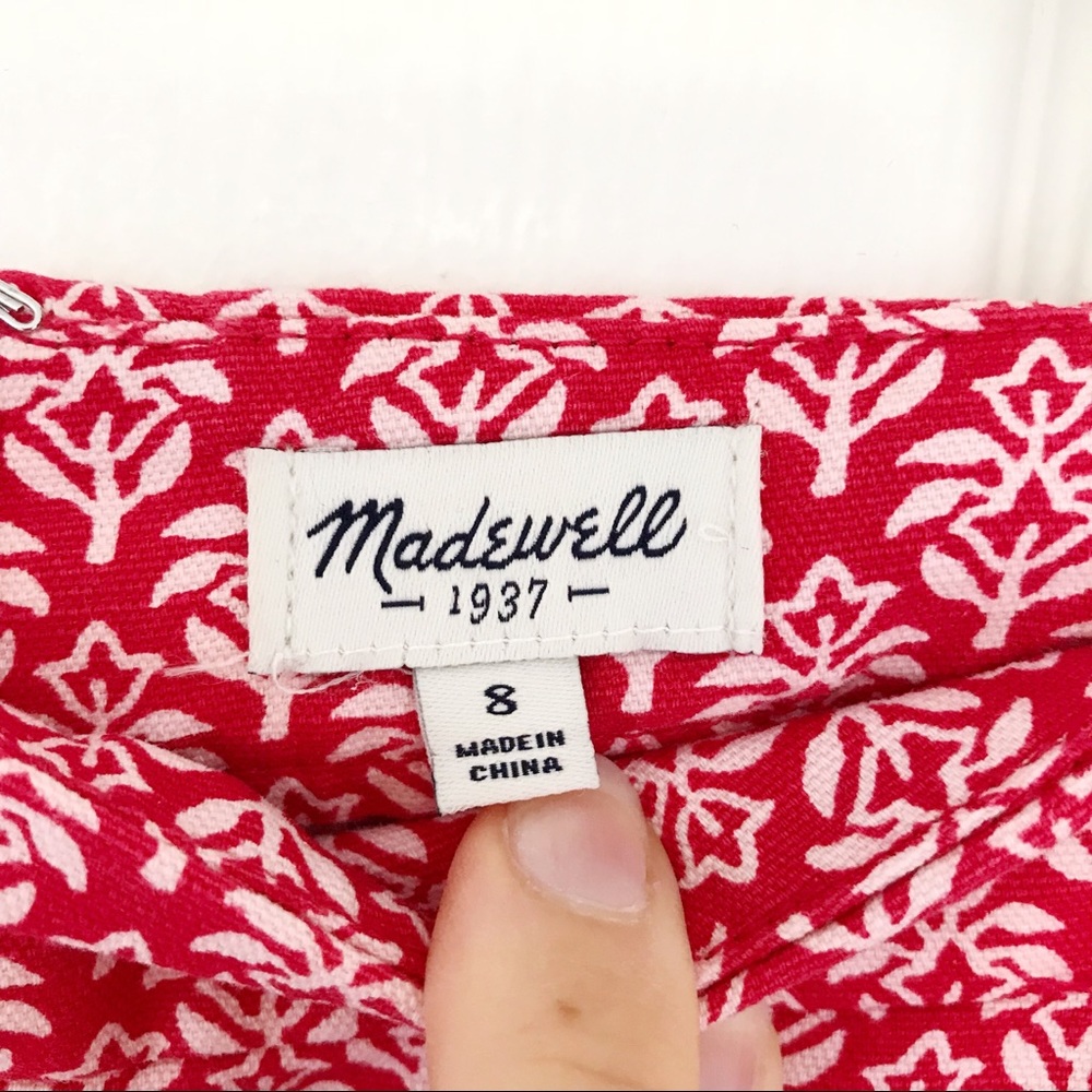 Madewell Deck Shorts in Tulip Tree, Size 8 - Picture 2 of 4